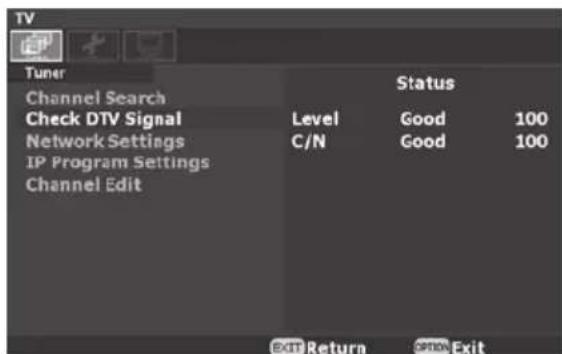 NEC SBL009KV - [Check DTV Signal] - 2