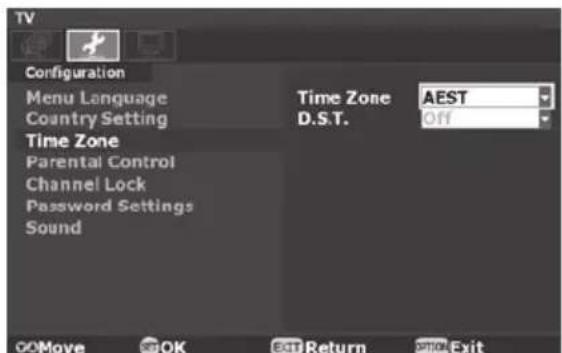 NEC SBL009KV - [Time Zone] (Fuseau horaire) - 3