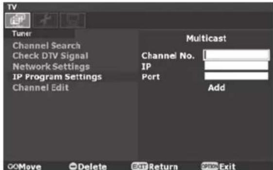NEC SBL009KV - [IP Program Settings] (IP-Programmeinstellungen) - 4