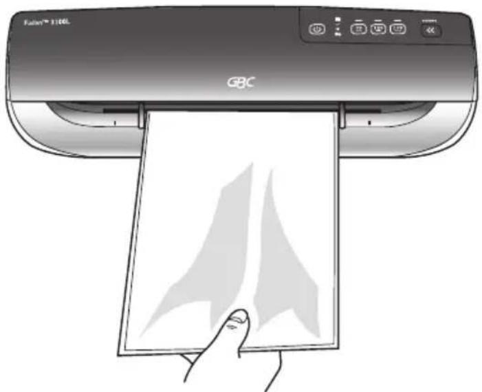 GBC Fusion 3000L - laminiervorgang - 2
