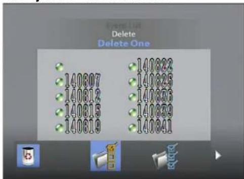 ABUS TVAC80020A - Gebeurtenislijst - 2