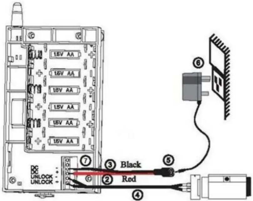 ABUS TVAC80020A - Installation der Türstation - 4