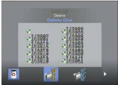 ABUS TVAC80020A - Liste des événements - 2