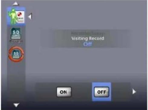 ABUS TVAC80020A - Paramètres d'enregistrement - 1