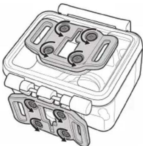 ENERGY SISTEM Sport Cam Pro - CAmbio DEI ADAPTADOR DE CONECTOR EN T - 1