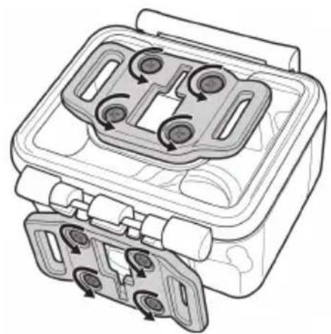 ENERGY SISTEM Sport Cam Pro - CHANGER I'ADAPTATEUR D'ATTACHE - 1