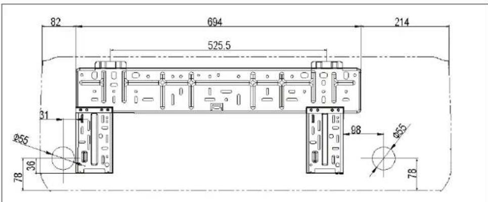 ELECTROLUX EXI22HD1WE - Mounting Plate Type C - 1