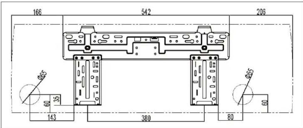 ELECTROLUX EXI22HD1WE - Mounting Plate Type B - 1