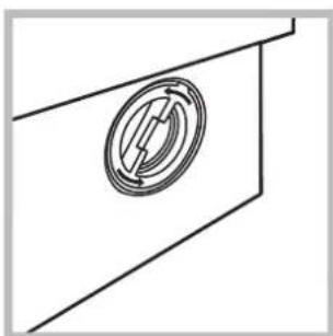INDESIT IWME 127 - Cleaning the pump - 1