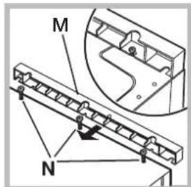 INDESIT IWME 127 - Regulacao da altera daquina. - 2