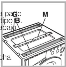 INDESIT IWME 127 - Accesorios suministrados con la lavadora para regular la alta. - 1