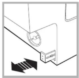 INDESIT IWME 127 - Colocacion de laquina en los muebles. - 4