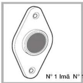 INDESIT IWME 127 - Acessórios montagem portinhola (Fig. 1-2-3-4-5) - 3