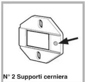 INDESIT IWME 127 - Accessori montaggio portina (Fig. 1-2-3-4-5). - 1