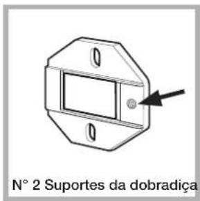 INDESIT IWME 127 - Acessórios montagem portinhola (Fig. 1-2-3-4-5) - 1