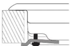 SCHOLTES TV 755 P(MI) GH (EU) - Schema voor de bevestiging van de haken - 2