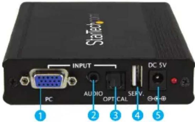 StarTech.com VGA2HDPRO2 - フロトピューネ - 1