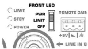 QSC KSUB - Rear LIMIT LED - 1