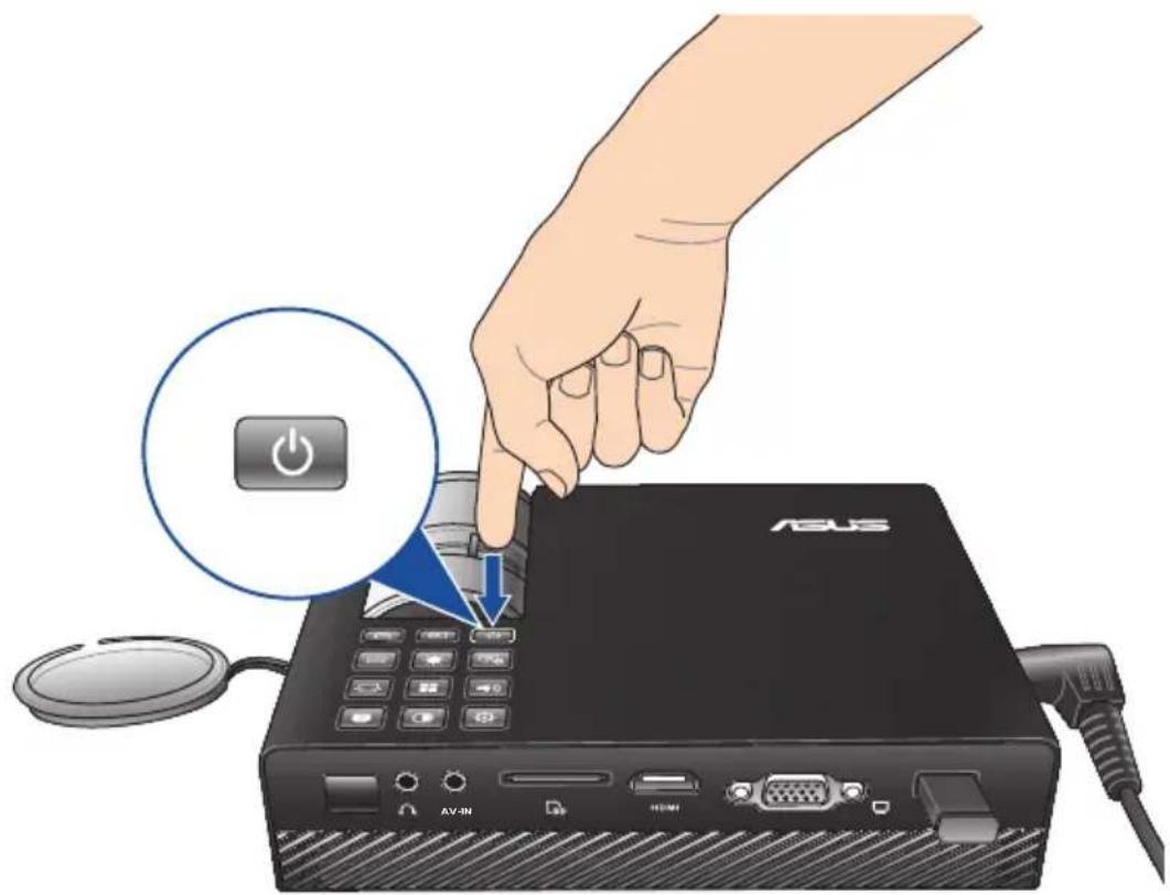ASUS B1MR - Taille d'écran et distance de projection - 2