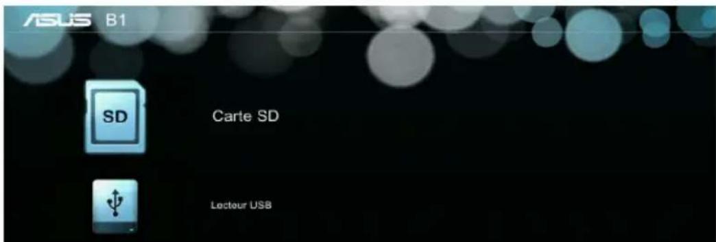 ASUS B1MR - Pour ouvrir un fichier image : - 1