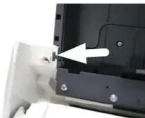 HSM Securio AF 150 0.78 x 11mm - Installing the automatic feed tray: - 2