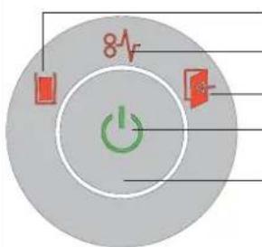HSM Securio AF 150 0.78 x 11mm - Operating and display elements - 2