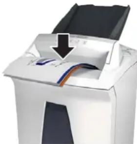 HSM Securio AF 150 0.78 x 11mm - Placer le papier directement dans l'orifi ce d'alimentation - 1