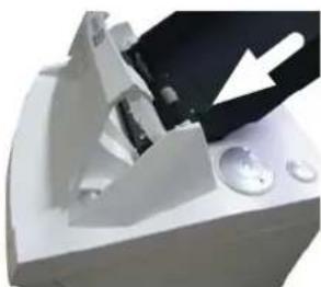HSM Securio AF 150 0.78 x 11mm - Installing the automatic feed tray: - 1