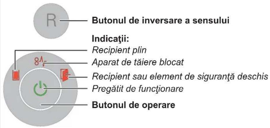 HSM Securio AF 150 0.78 x 11mm - Elementele de operare si de afisare - 1
