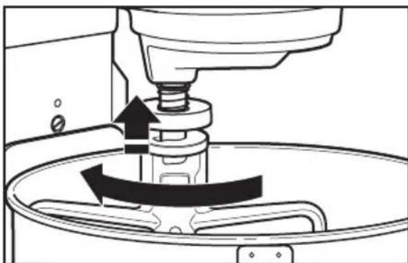 KITCHENAID 5KSM6521XECA - Remover a taça e os misturadores - 3