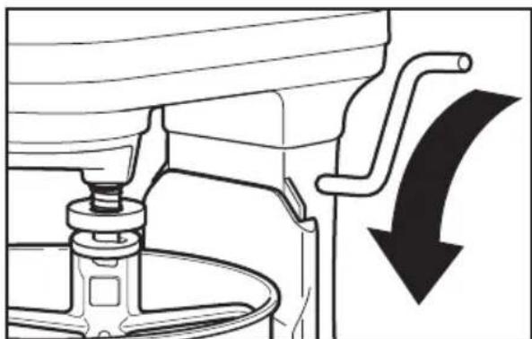 KITCHENAID 5KSM6521XECA - Desmontaje del bol y los batidores - 2