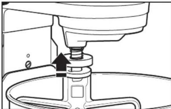 KITCHENAID 5KSM6521XECA - Anbringen von Schüssel und Ruhrbesen - 4