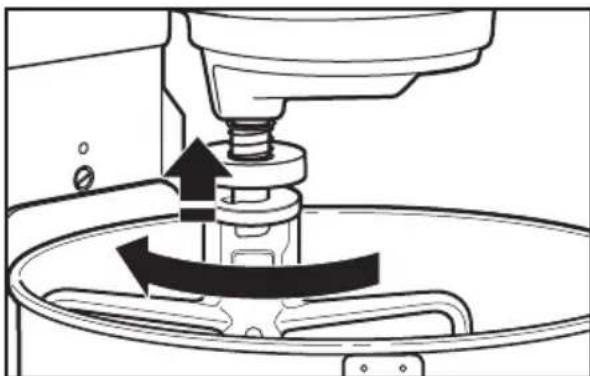 KITCHENAID 5KSM6521XECA - Demontaz misy i mieszadeh - 3