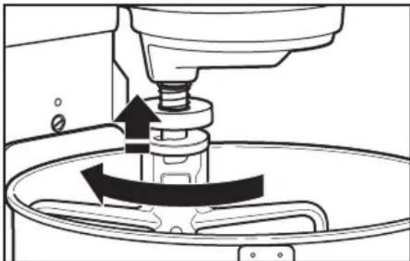 KITCHENAID 5KSM6521XECA - Rimozione della ciotola e delle fruste - 3