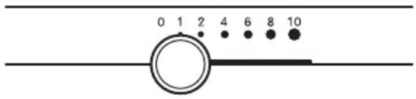 KITCHENAID 5KSM6521XECA - Hastighetskontrollveiledning - 10-trinns kjokkenmaskin - 1