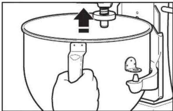 KITCHENAID 5KSM6521XECA - Démontage du bol et des accessoires - 4