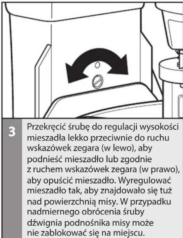KITCHENAID 5KSM6521XECA - Regulacja odlegność mistrędła do misy - 3