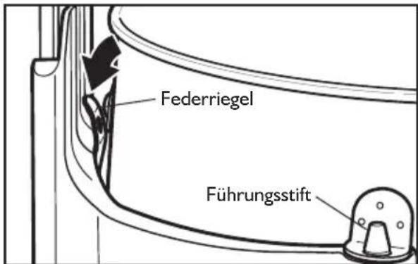 KITCHENAID 5KSM6521XECA - Anbringen von Schüssel und Ruhrbesen - 3