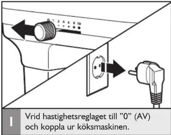 KITCHENAID 5KSM6521XECA - Justering av avständet mellan visp och skål - 1