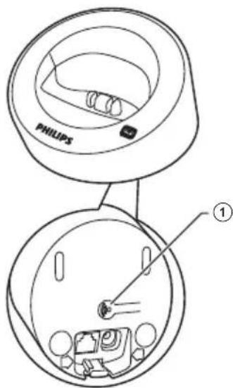 PHILIPS D1254B - Présentation de la base - 1