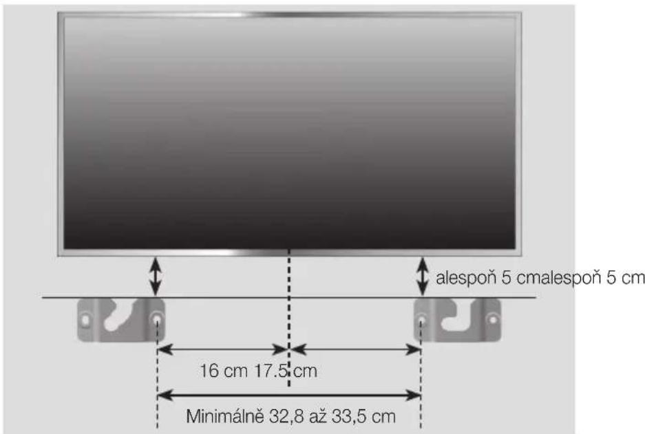 SAMSUNG HWJ470 - INSTALACE DRŽÁKU BEZ POUŽITÍ INSTALAČNÍ PŘÍRUČKY PRO MONTÁŽ NA STĚNU - 1
