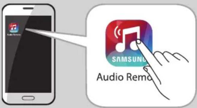 SAMSUNG HWJ470 - Spustenie aplikácie Samsung Audio Remote - 1
