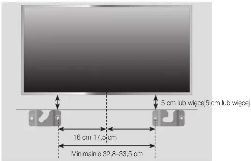 SAMSUNG HWJ470 - MONTAŻ UCHWYTU BEZ KORZYSTANIA Z INSTRUKCJI INSTALACJI UCHWYTU ŚCIENNEGO - 1