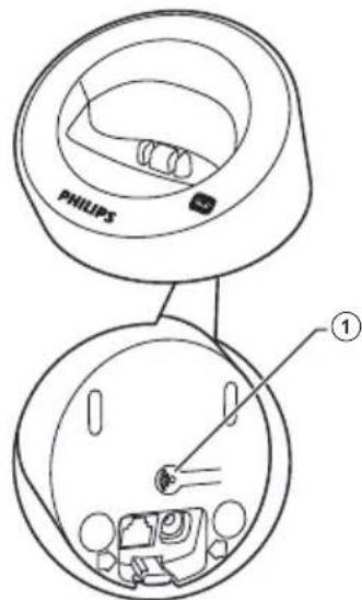 PHILIPS D1253W - Présentation de la base - 1