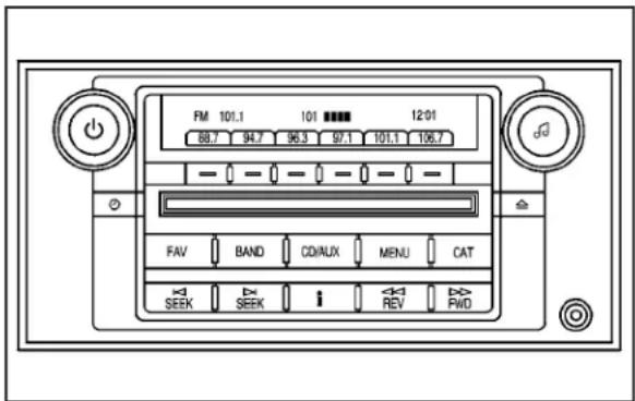 CADILLAC SRX (2007) - Radioaveclecteurdedisques compacts - 1