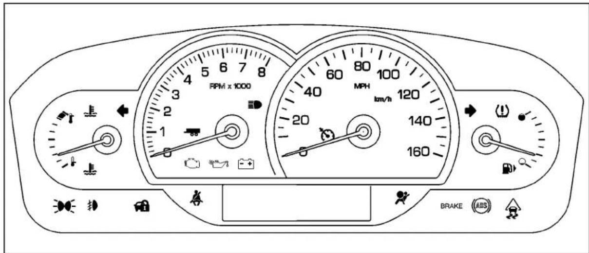 CADILLAC SRX (2007) - Ensembled'instruments - 1