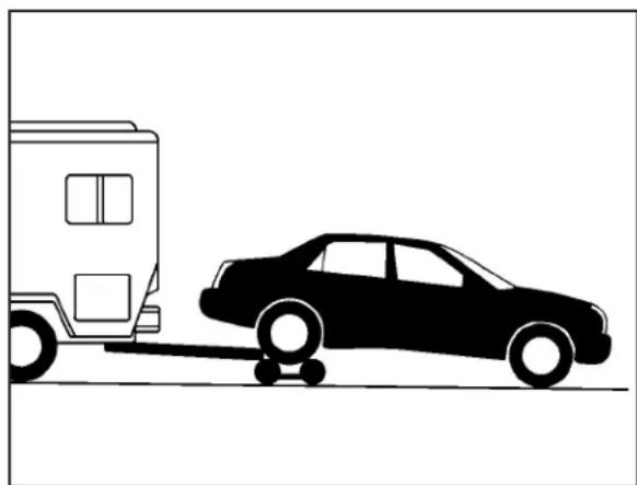 CADILLAC SRX (2007) - Remorquageavecchariot - 1