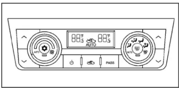 CADILLAC SRX (2007) - Systémedeclimatisationdeuxzones - 1