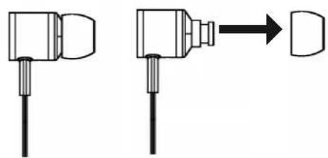 BEYERDYNAMIC iDX 120 iE - 更换耳筒套 - 1
