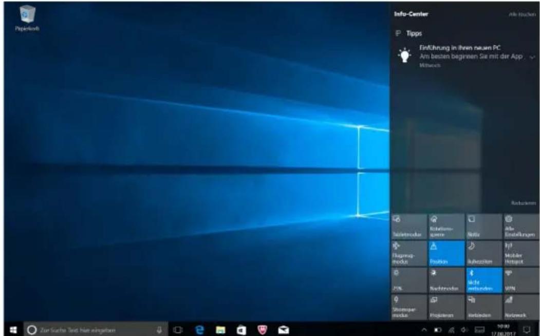 TrekStor SurfTab twin 10.1 - Centre de notifications - 1